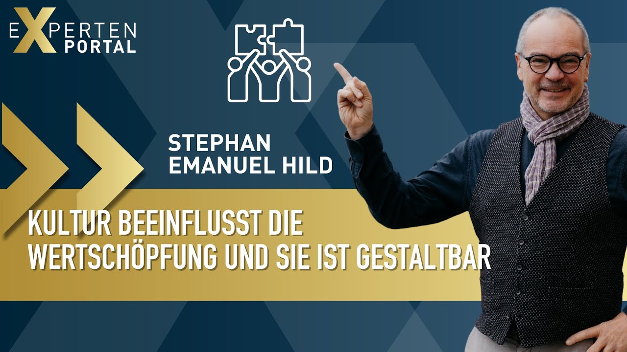 Stephan Emanuel Hild // Partner für die Schaffung einer starken Unternehmenskultur // Expertenportal