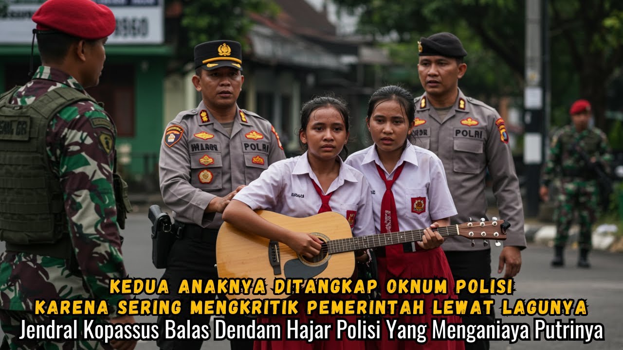 Viral! Dua Pengamen Cilik Anak Dari Jendral Kopassus Ditangkap Oleh Oknum Polisi Berakhir Tragis!