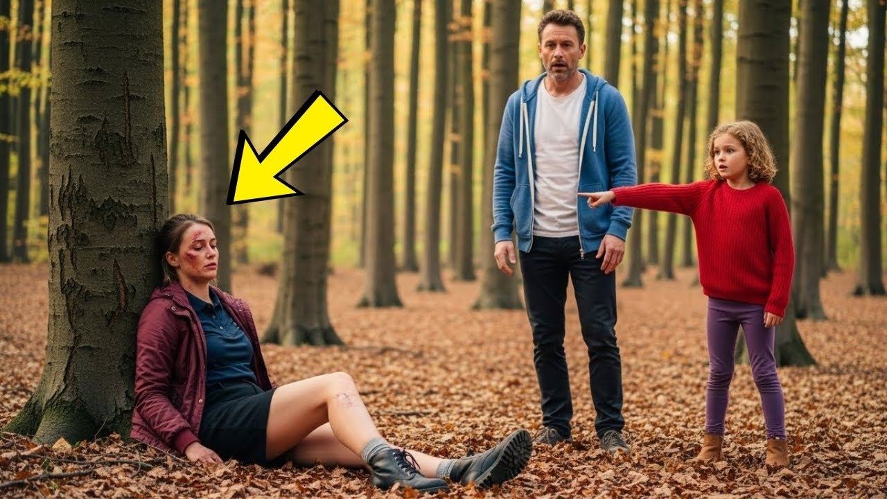 Vater und Tochter entdecken eine sterbende Frau im Wald – was dann passiert, schockiert alle