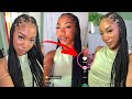 GEOMETRIC FULANI RUBBER BANDS BRAIDS ! + EUPHORIA COMMENTARY!