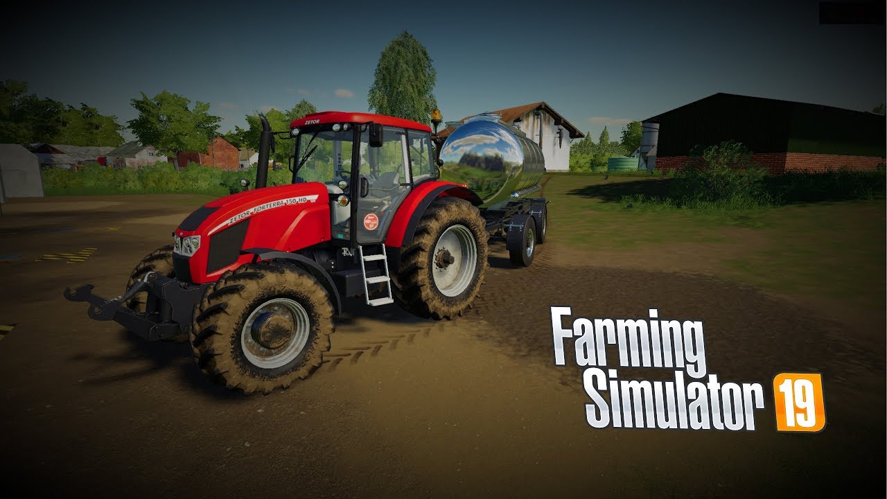FarmingSimulator19 Na Lipinkach odc6 Sporo pracy