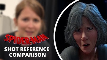 Spiderverse: Shot Reference Comparison Aunt May