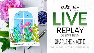 Tips and Tricks for Coloring Die Cuts! Live with Charlene!