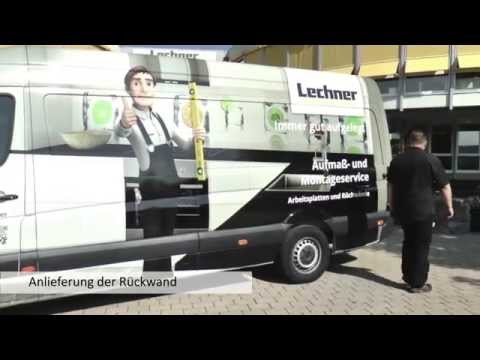 Lechner, Design- Küchenrückwände. Die Brilliant Line zum Nacharbeiten vor Ort.