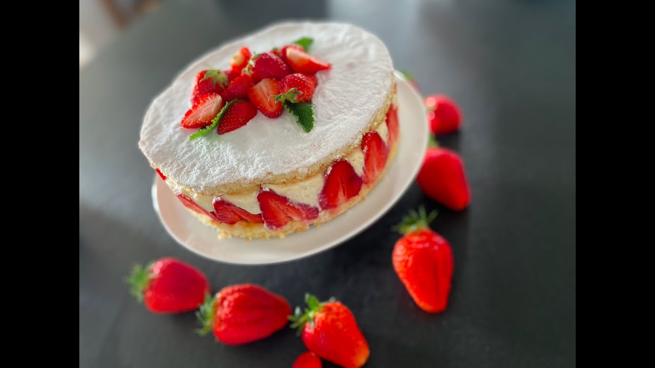 Fraisier made in Thermomix