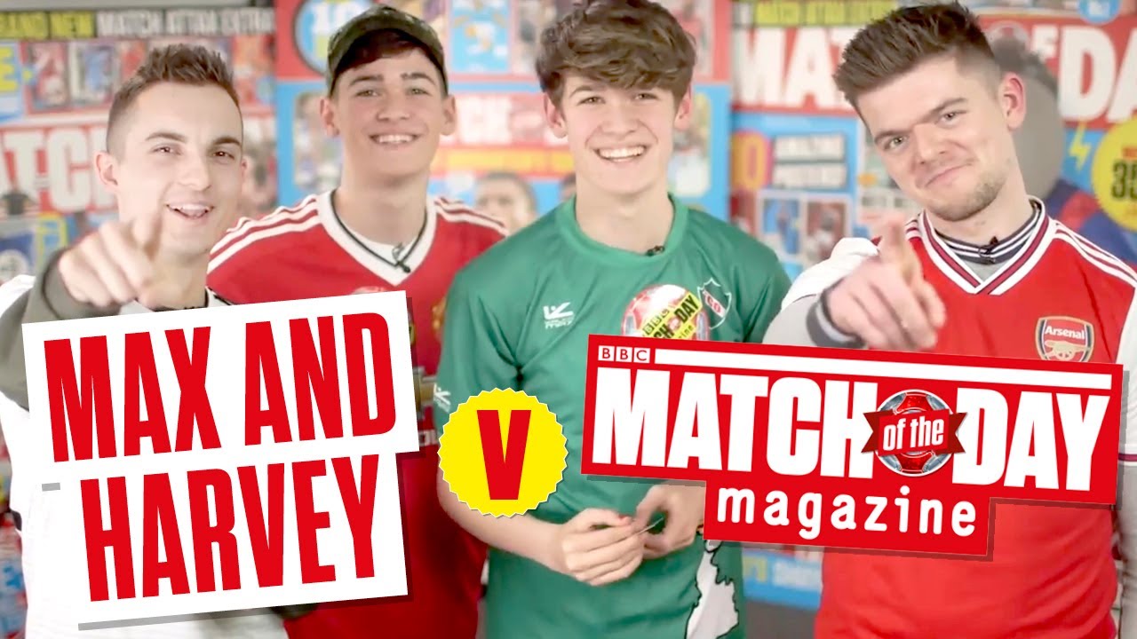 CHALLENGE: MAX & HARVEY V MOTD MAG! 🤪🔥