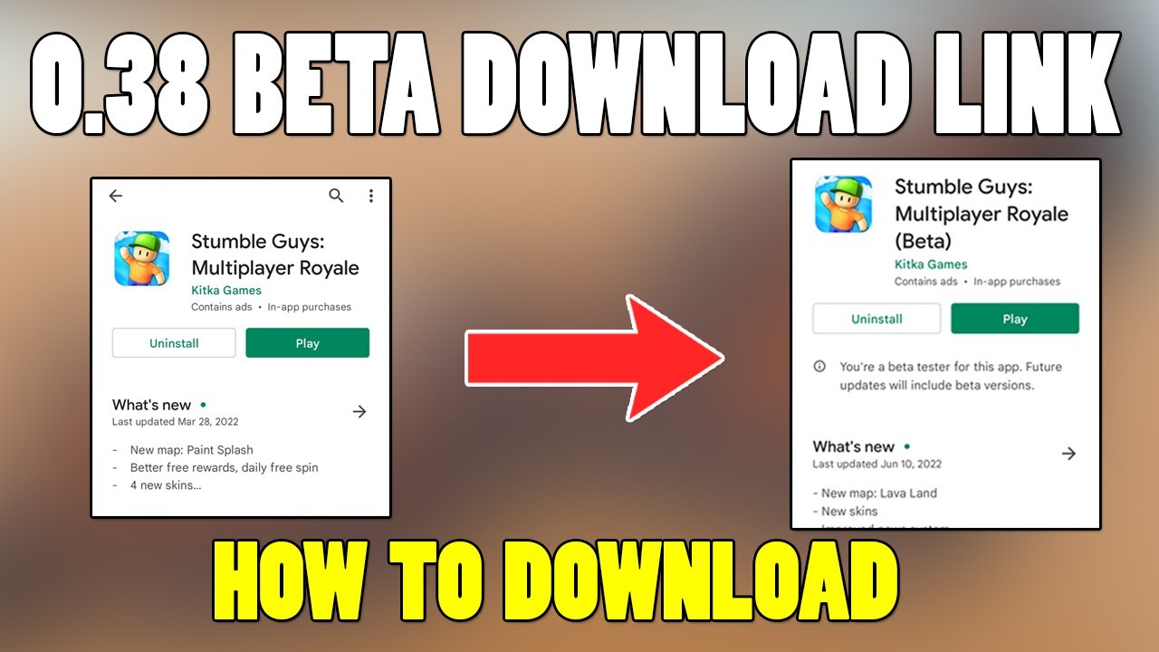 How To Install Stumble Guys New Update, 0.38 Beta Version, In Hindi in  2023