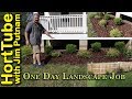 One Day Landscape Job - E2 - Simple Low Maintenance Design