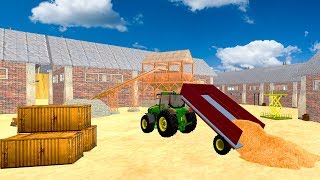 Sand Excavator Tractor Simulator 2018 | Tractor Transport Sand to the Destination - Android GamePlay screenshot 2