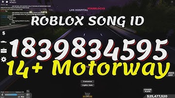 14+ Motorway Roblox Song IDs/Codes