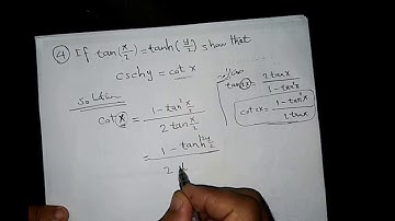 sheet 6 inverse of hyperbolic functions