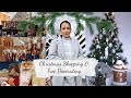 CHRISTMAS SHOPPING &amp; PUTTING UP THE TREE / VLOG