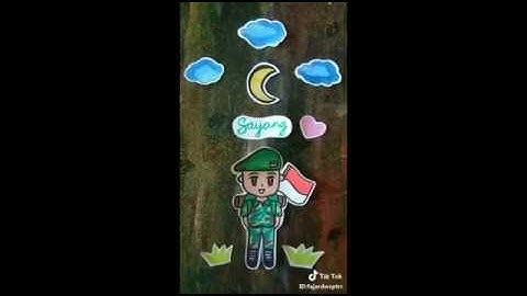 Tik Tok Art Anji Menunggu Kamu Unik Dan Kreatif
