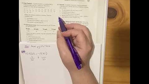 College Statistics Probability and Counting Principles Video Lesson 15