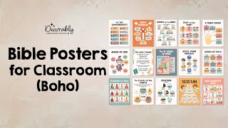 ✨ Transform Your Space with Inspiring Boho-Themed Christian Classroom Decor! 🙏📚