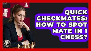 Quick Checkmates: How To Spot Mate In 1 Chess? - The Chess Codex