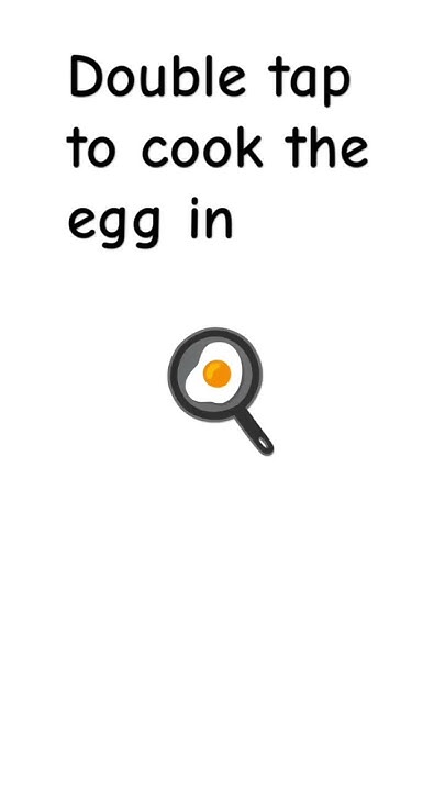 Cook the egg!! - YouTube