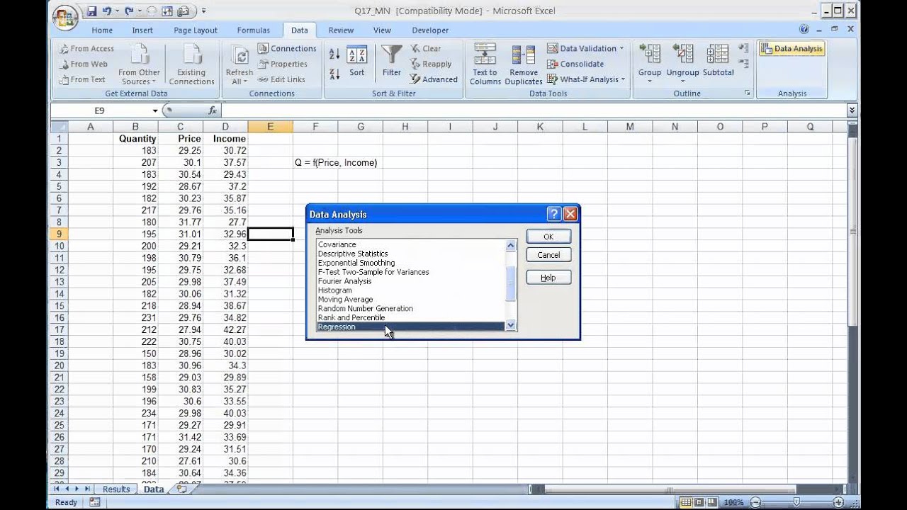 non linear regression excel solver