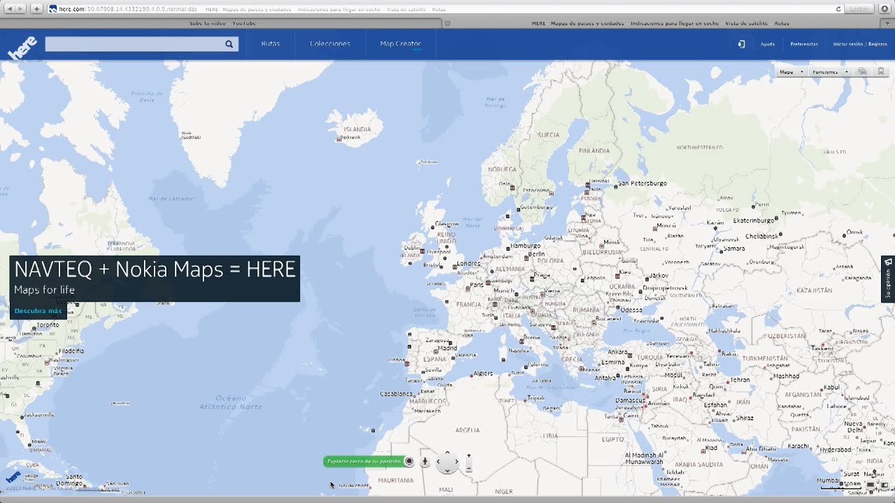 Mapas Virtuales de Nokia para la enseñanza de la Ingeniería - YouTube