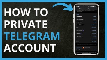 How To Private Telegram Account in 2024