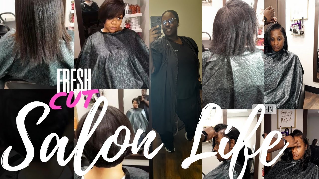 Salon Vlog Wk2Life As A Hairstylist In Houston Texas YouTube