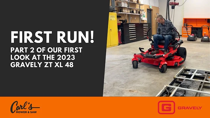 2023 Gravely ZT XL 48 Assembly & First Impression