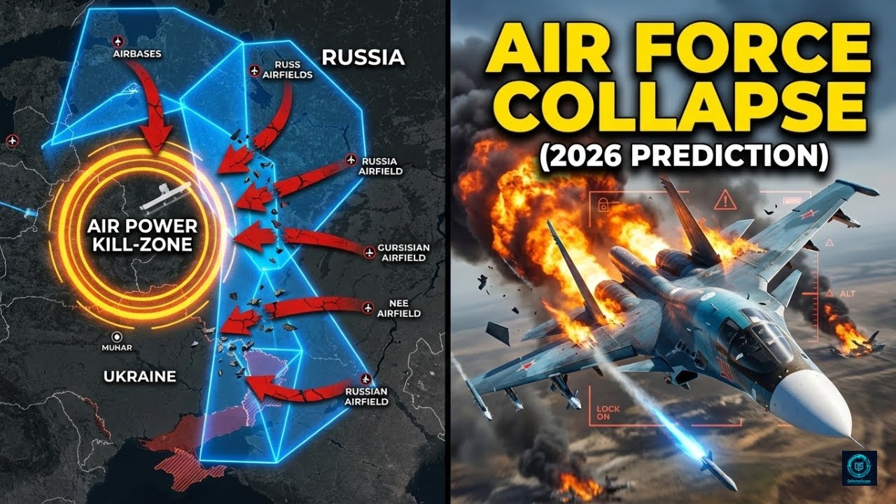 Российские ВВС рушатся: прогноз краха на 2026 год.