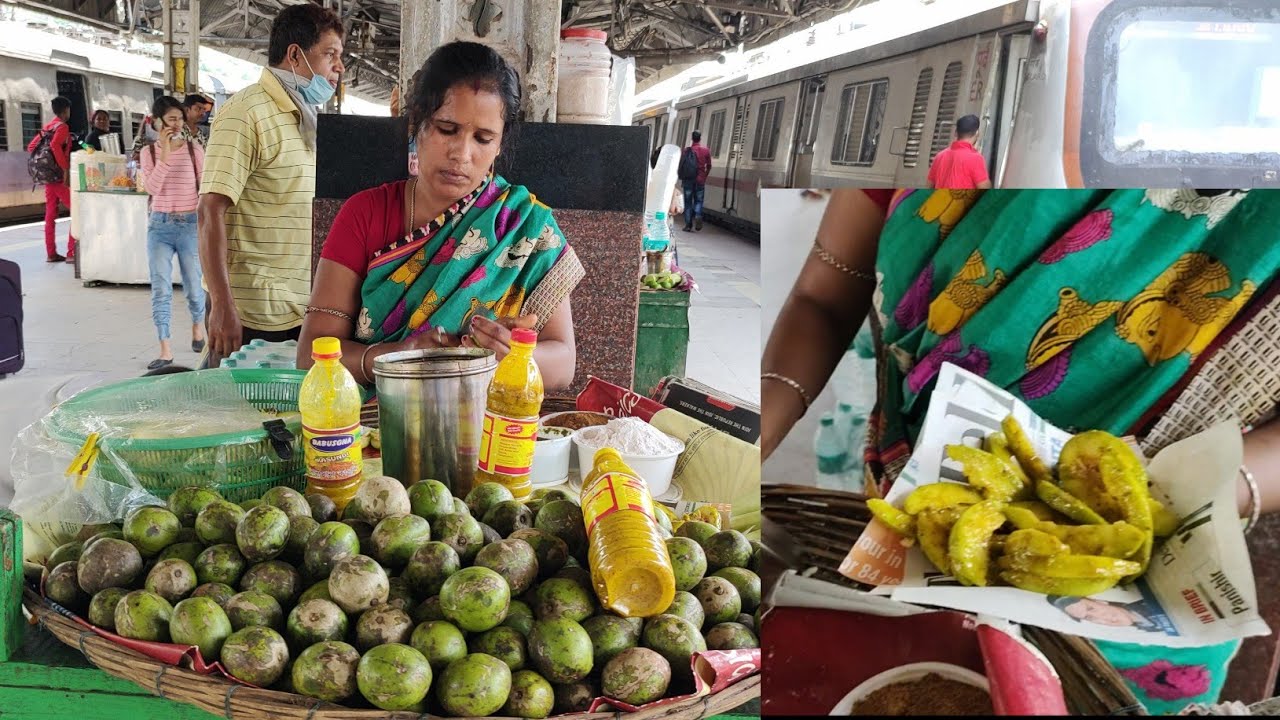 This Hardworking Lady Sells Tasty Masala Ambarella (Masala Amra) @ Rs.-10 Only | Street Food India
