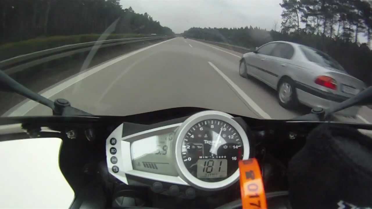 Daytona 675 Topspeed 14 300 Rpm R6 Bmw S1000rr Youtube