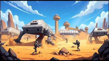 Dune 2 intro HD ai generation. 