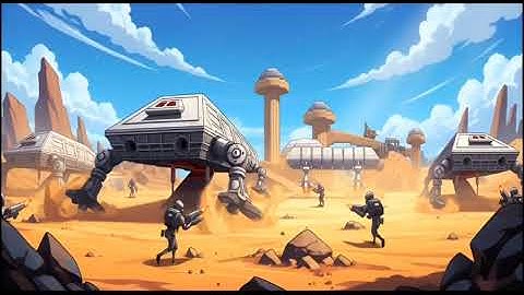 Dune 2 intro HD ai generation. 