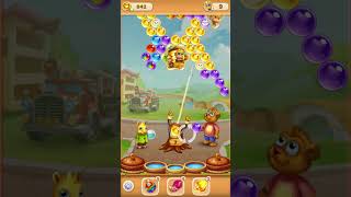 Bubble Pop Forest Rescue Level 196 no booster [Gameplay Walkthrough] optimized for smartphones screenshot 2