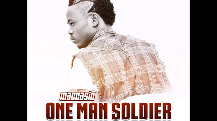 Maccasio - One Man Soldier (Audio Slide)