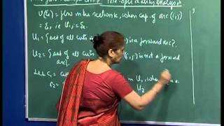 Mod-01 Lec-35 Max-flow - Critical capacity of an arc, starting solution for min-cost flow problem.