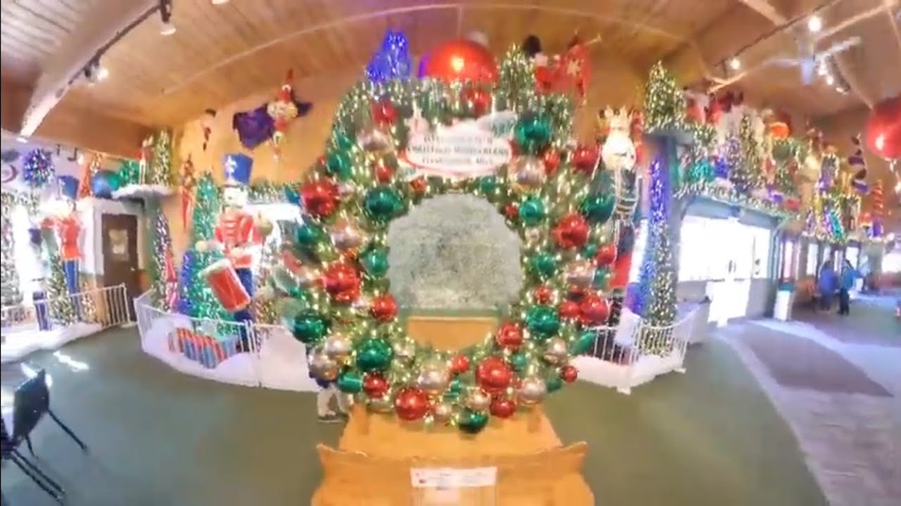 the World largest yearround Christmas shop YouTube
