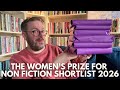 The Women’s Prize for Non Fiction Shortlist 2026