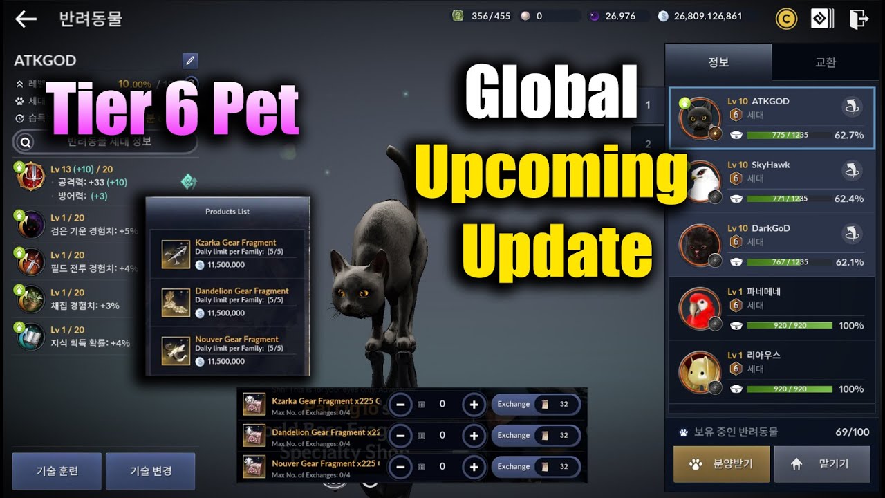 Black Desert Mobile Update Tier 6 Pet & Reviews YouTube