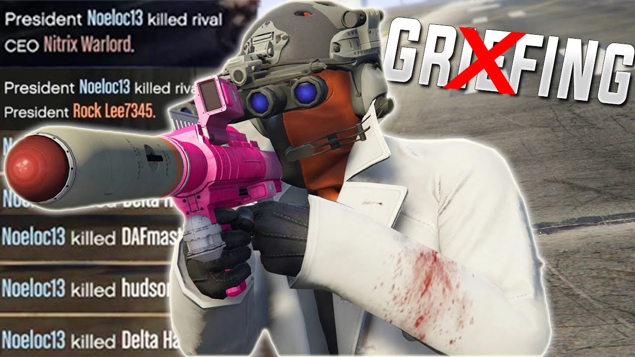 Bullies Meet Their Doom After Picking The Wrong Session To Grief In - GTA Online
