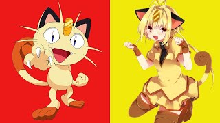 Pokemon Characters As Anime Girl 2017 | Top 25s | All Characters