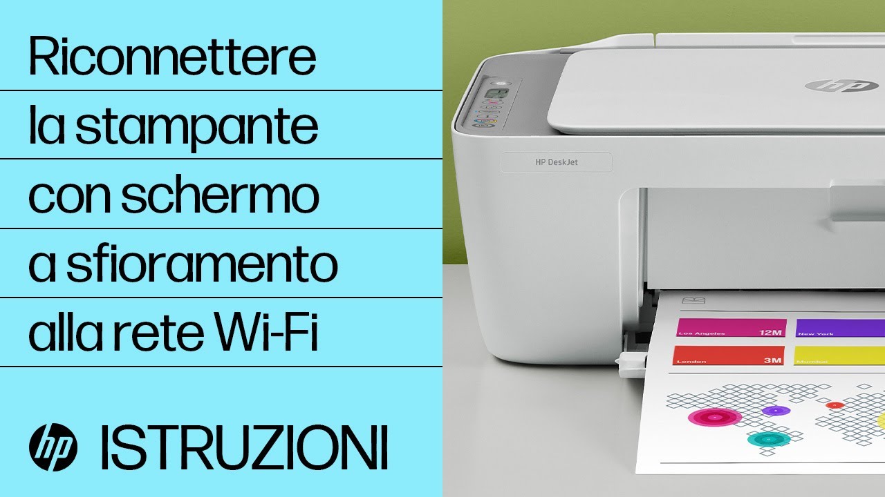 Stampanti HP - La connessione Wi-Fi della stampante viene interrotta dopo  aver modificato le impostazioni di rete o del router