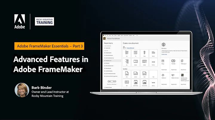 Adobe FrameMaker Essentials  Part 3  Advanced Feat...