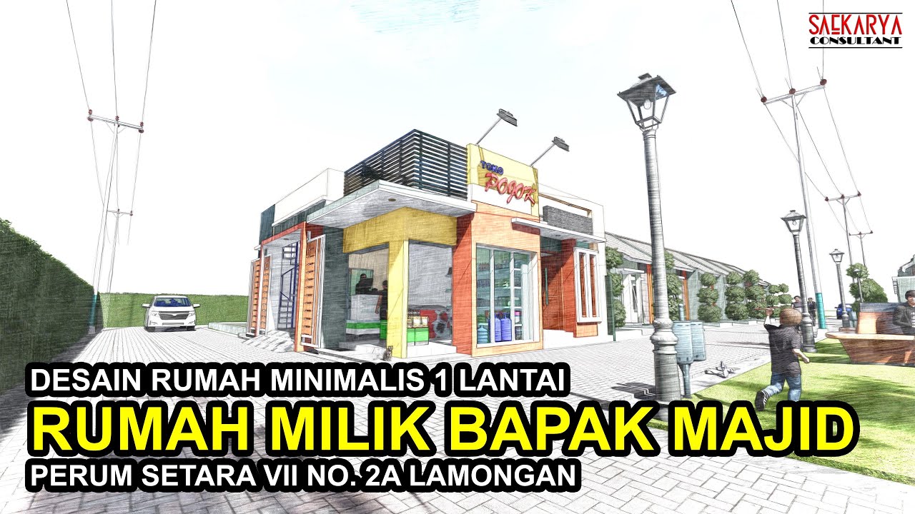  DESAIN  RUMAH  MINIMALIS  1 LANTAI YouTube 