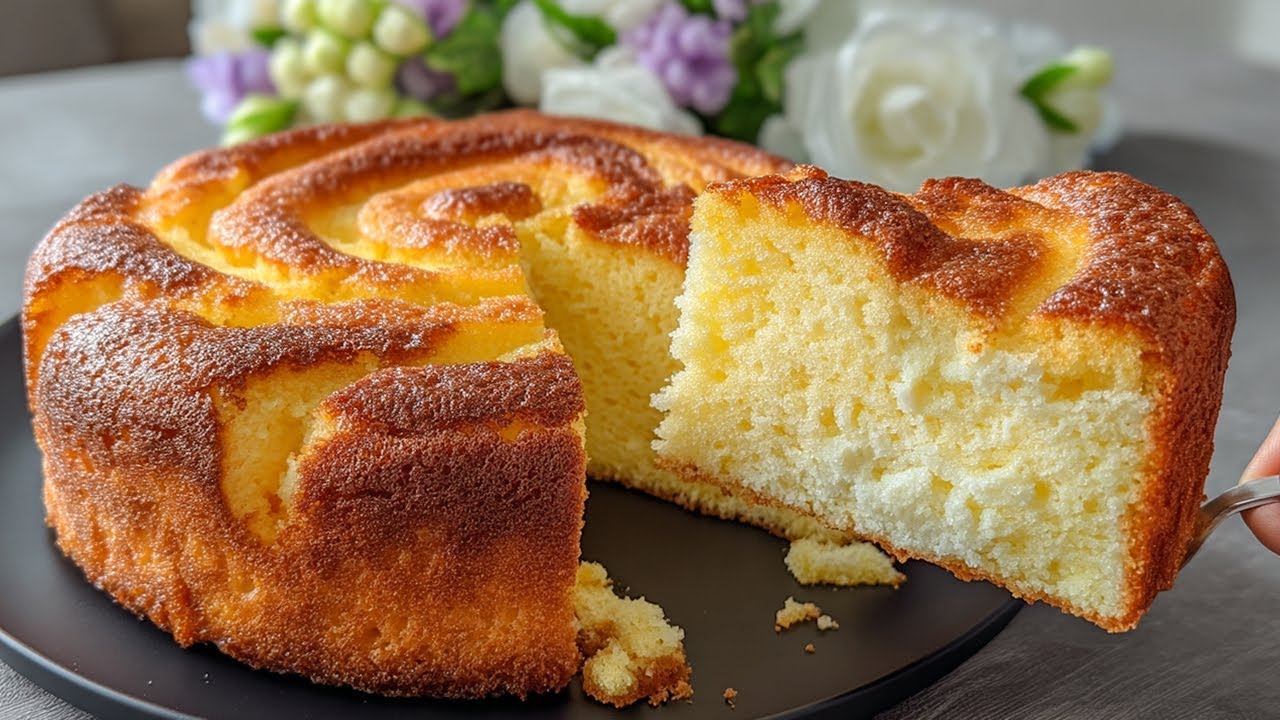 Этот Лимонный Пирог из 7 Ложек Сводит Всех с Ума! 🍋 Просто и Очень Вкусно!