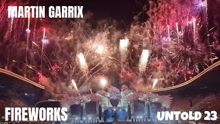 Martin Garrix live at Untold 2023 end song ( last row )