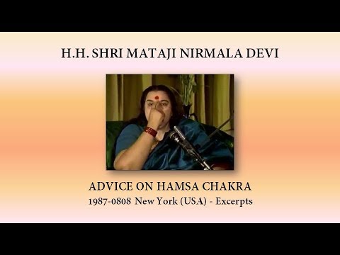 1987-0808 Advice on Hamsa chakra (Subtitles)