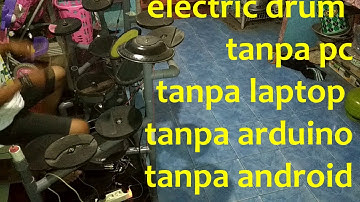 TEST MODUL  DIY electrik drum NO ARDUINO tanpa pc tanpa laptop