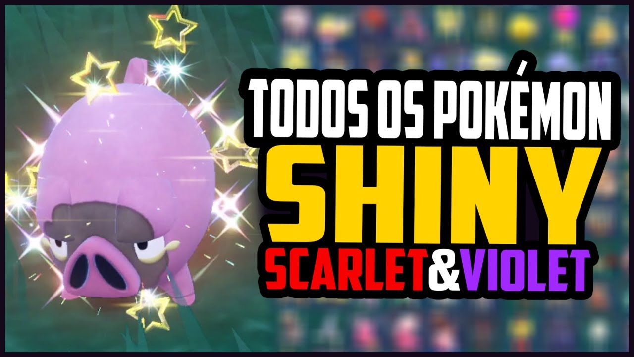 O melhor truque para encontrar Pokémon Shiny em Scarlet e Violet