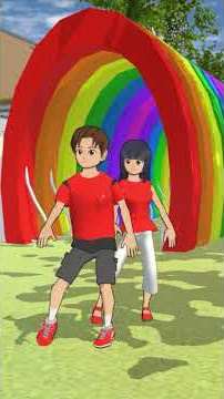 red color yeyyy teman ππ€π€π€πππ #sakuraschoolsimulatorvideos #sakuraschoolsimulator #viralvideo