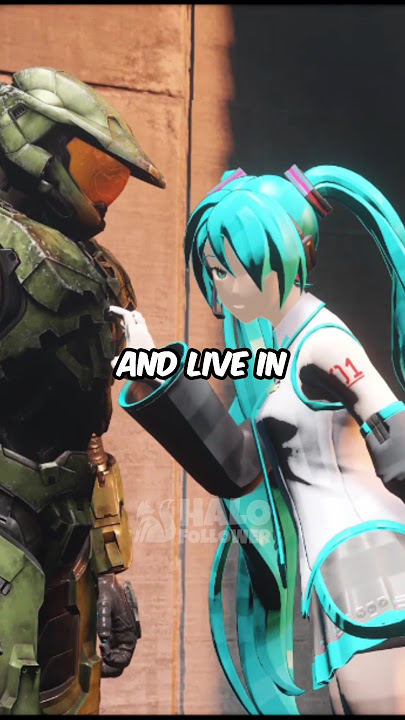 Master Chief ❤️ Miku