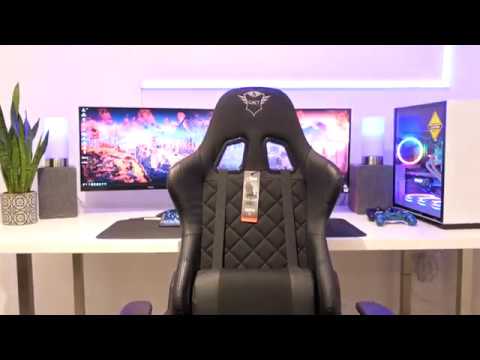 Trust Gxt 707g Resto Gaming Chair Youtube